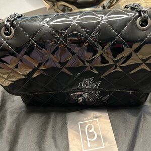Black Quilted Women's Bag